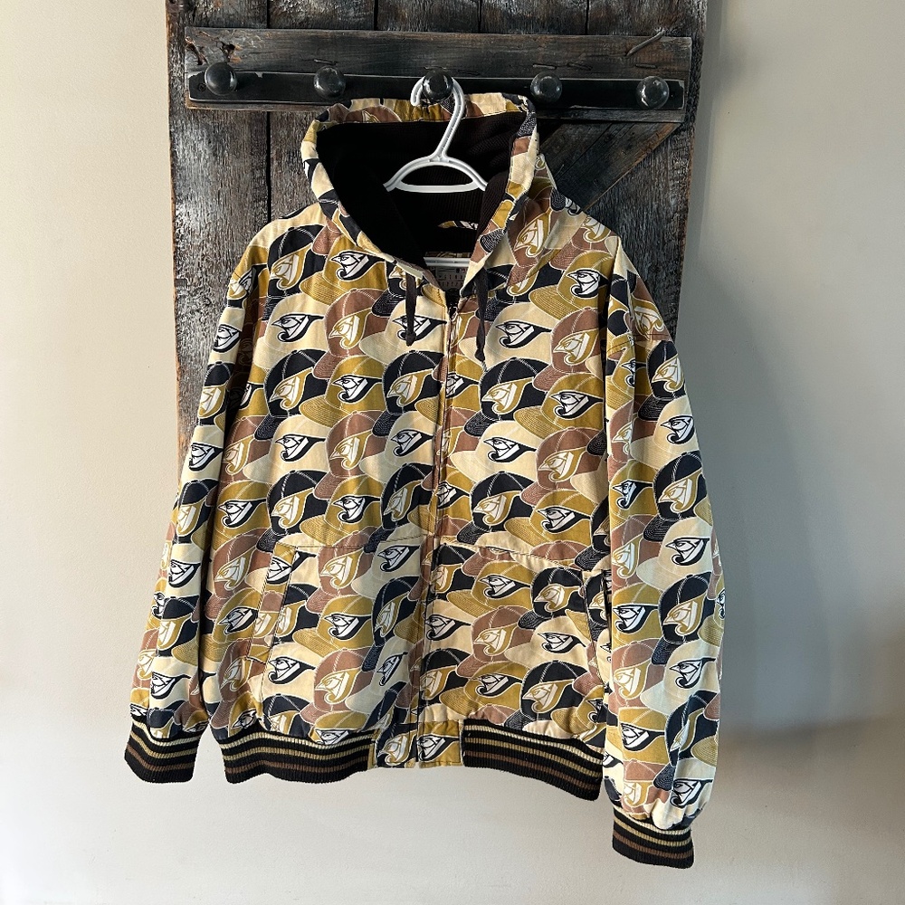 Men's Blue Jays Full Zipper Jacket w/Hood